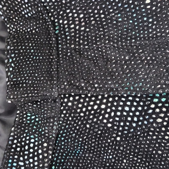 NWT Wilsons Leather Maxima Funky Iridescent embossed snakeskin Pants, 4 vintage - Picture 5 of 10
